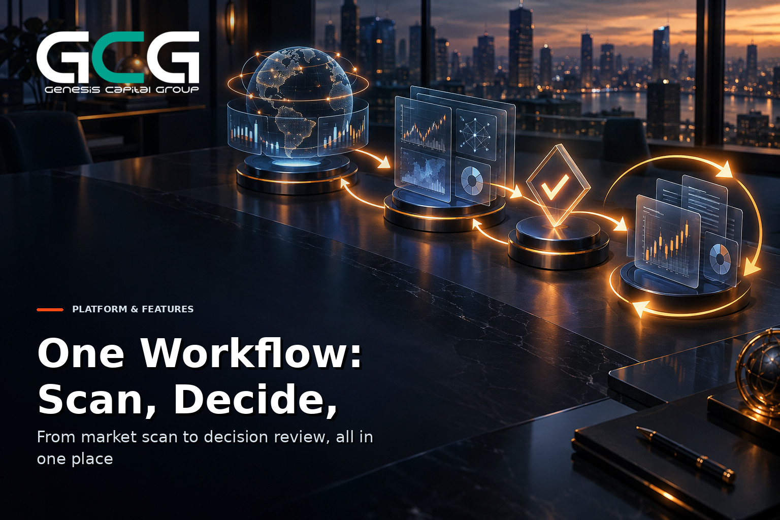 One Workflow: Scan, Decide, Review
